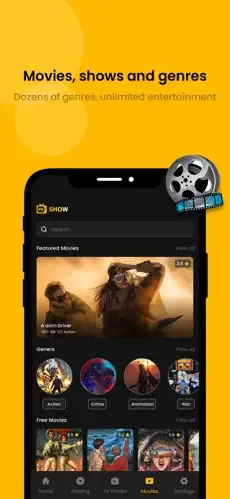 sony-mobail Movies and shows